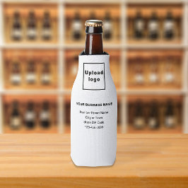 Witte fles voor bedrijfsmerk flesjeskoeler