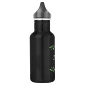 Witte floraal waterfles  (Links)