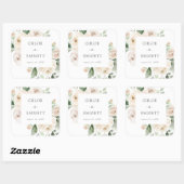 Witte Floral Eucalyptus Wedding Envelope zegels (Vel)