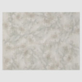 Witte Floral ontkoppeling Tissuepapier (Voorkant)