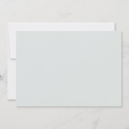 witte florale pampas elegant lijst baptisme kaart (Achterkant)