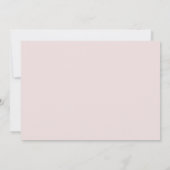 Witte formele kalligrafie Elegant Wedding Landscha Kaart (Achterkant)