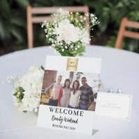 Witte foto business logo seminar welkom