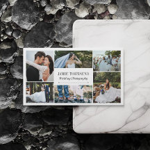 Witte Fotocollage Professionele Fotograaf