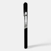WITTE FRACTALE ROOS IN ZWART Case-Mate iPhone CASE (Achterkant / Links)