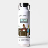 Witte fracties waterfles (Voorkant)