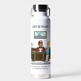 Witte fracties waterfles