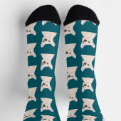 Witte Franse Bulldog, Strepen Sokken (Top)