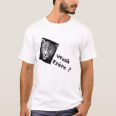 Witte Franse quote T-shirt (Voorkant)