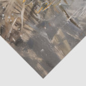 Witte Gans en Goslings Schilderij Decoupage Tissuepapier (Detail)