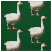 Witte Gans - Groen Stof (Swatch)