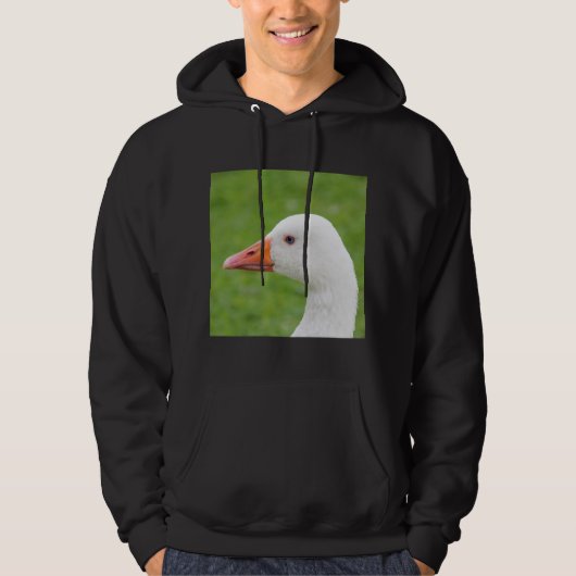 Witte gans hoodie (Voorkant)