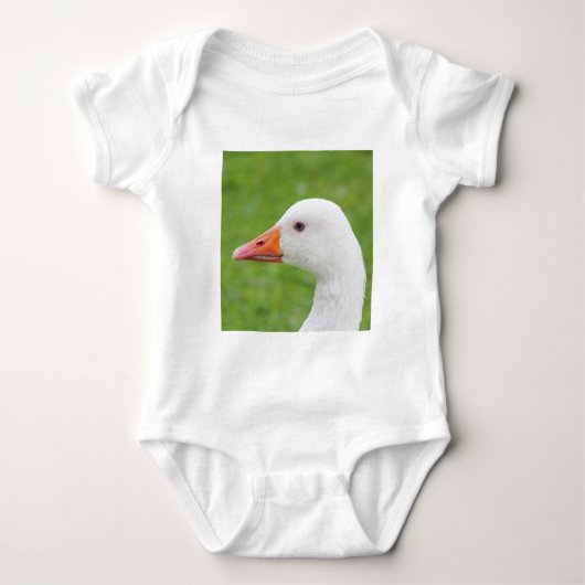 Witte gans romper (Voorkant)