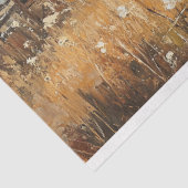 Witte Gans Rood Schuur Kunstwerk Decoupage Tissuepapier (Detail)