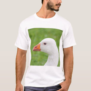 Witte gans t-shirt