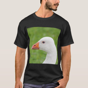 Witte gans t-shirt