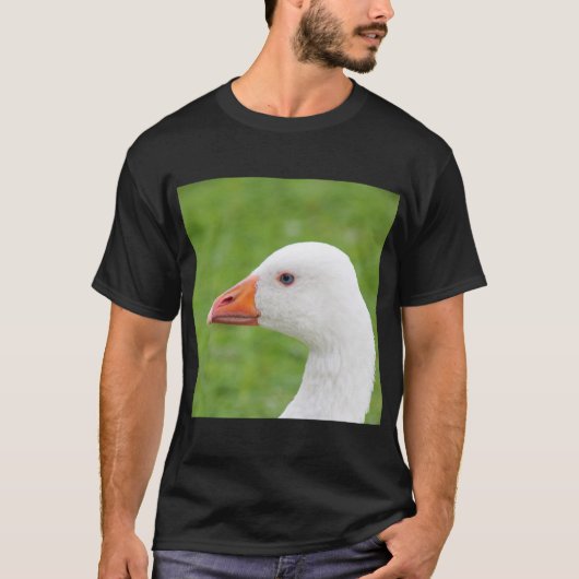 Witte gans t-shirt (Voorkant)