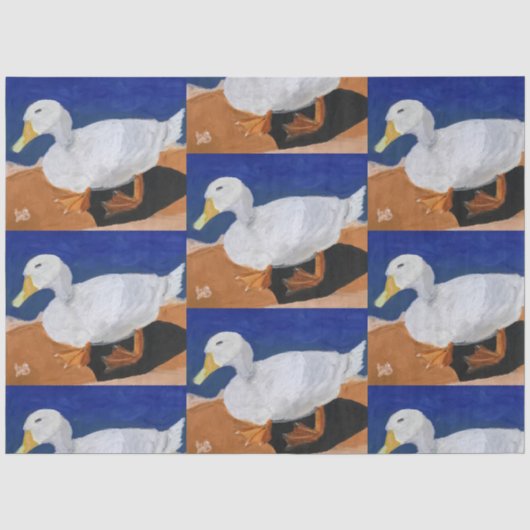 Witte Gans Tissuepapier (Voorkant)