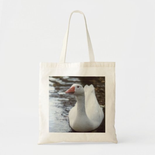Witte gans tote bag (Voorkant)