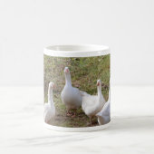 Witte ganzen koffiemok (Center)