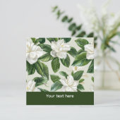 Witte Gardenia Bloemen (Staand voorkant)