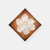 Witte Gardenia Bloesem Bloesem Bloemen Servet (Hoek)