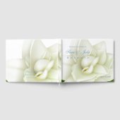 Witte Gardenia Bruiloft Gastenboek (Volledig)