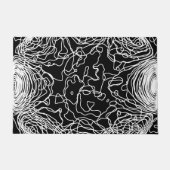 Witte garendeurmat deurmat (Voorkant)