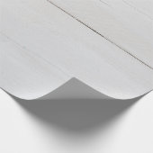 Witte gebruikte  houtstructuur als achtergrond cadeaupapier (Hoek)