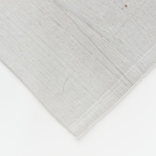 Witte gebruikte houtstructuur als achtergrond fleece deken (Hoek)