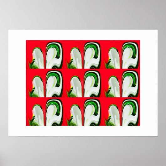 Witte gedistilleerde dranken poster (Voorkant)