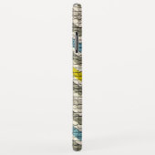 WITTE GEEL GRIJS BLAUWE MOSAISCHE CHEVRONNEN Case-Mate iPhone CASE (Achterkant/rechts)