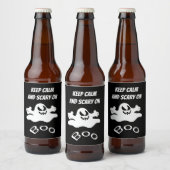 Witte geest bier etiket (Flessen)