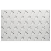 Witte Geest Boo Stof (Fat Quarter)