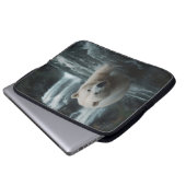 Witte Geestbeer Laptop Sleeve (Voorkant onderkant)