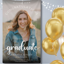 Witte Gefeliciteerd Afstuderen Foto Afstuderen