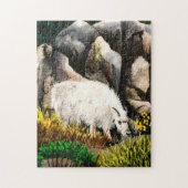 Witte Geit Junior Puzzel (Verticaal)