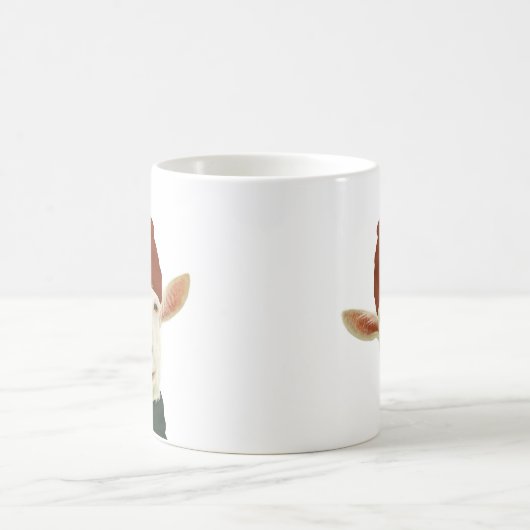 Witte geit met beanie Pet Mok (Center)