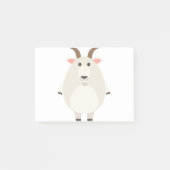 Witte geit post-it® notes (Voorkant)