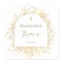 witte gele bloemen Doop