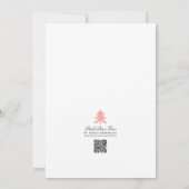 Witte Gele Chrysanthemum Eenvoudig Proefdiner Kaart (Achterkant)