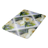 witte gele diepte badmat (Gekanteld)