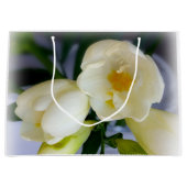 witte gele diepte groot cadeauzakje (Voorkant)