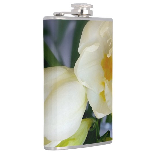 witte gele diepte heupfles (Rechts)