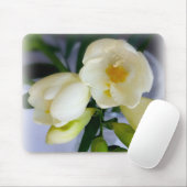 witte gele diepte muismat (Met muis)