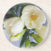 witte gele diepte zandsteen onderzetter (Voorkant)