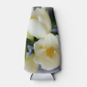 witte gele fresia flesjeskoeler (Voorkant)