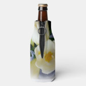 witte gele fresia flesjeskoeler (Fles Achterkant)