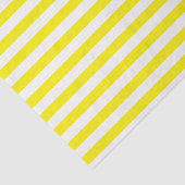 Witte & Gele Strepen, Doe-het-zelf-achtergrondkleu Tissuepapier (Detail)