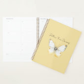 Witte Gele Vlinder Planner (Display)